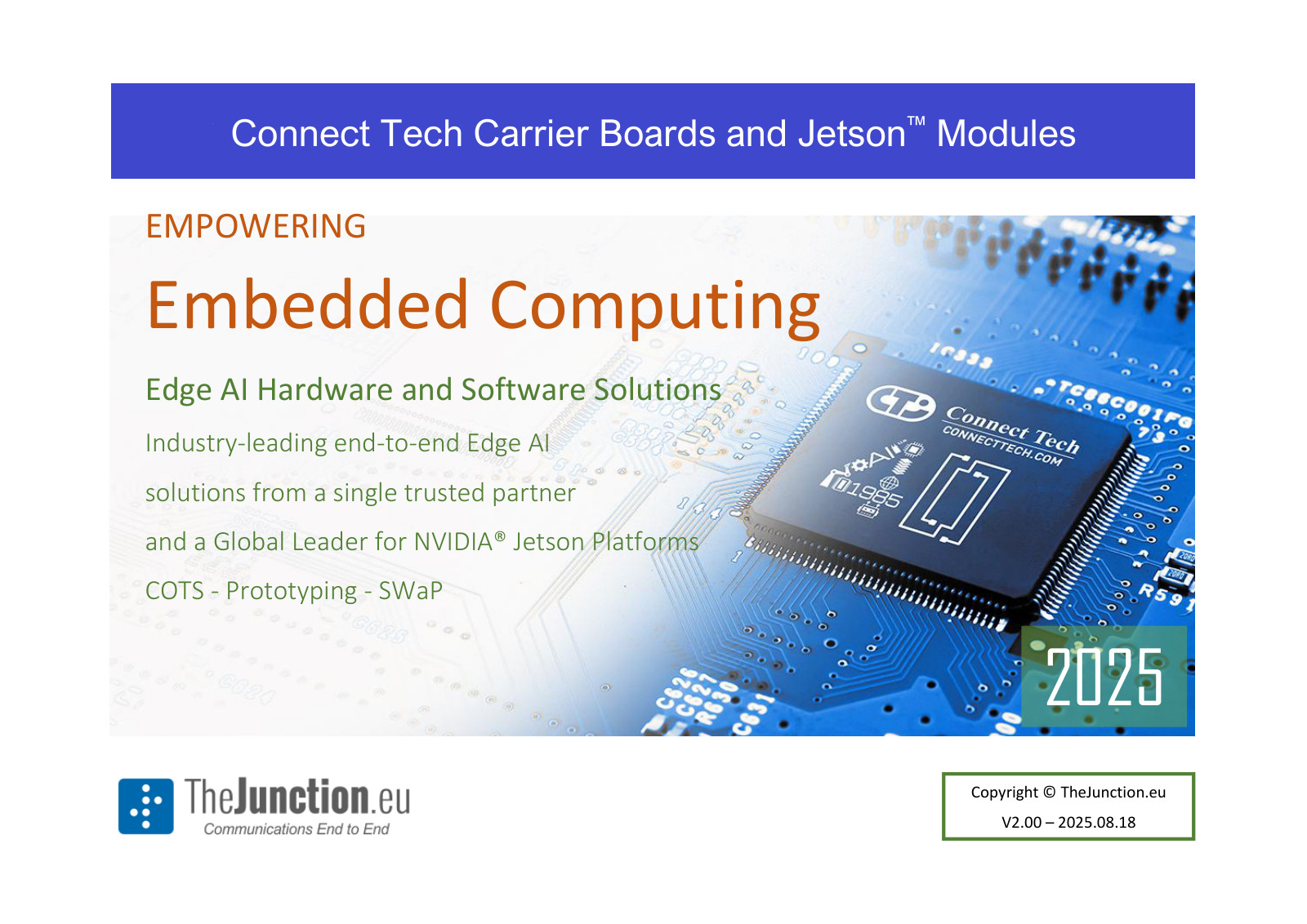 Jetson Platforms Catalog 2025 – first page